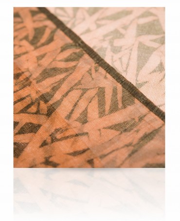 Палантин Женский SN-BAMBOO.LEAF/OLIVE